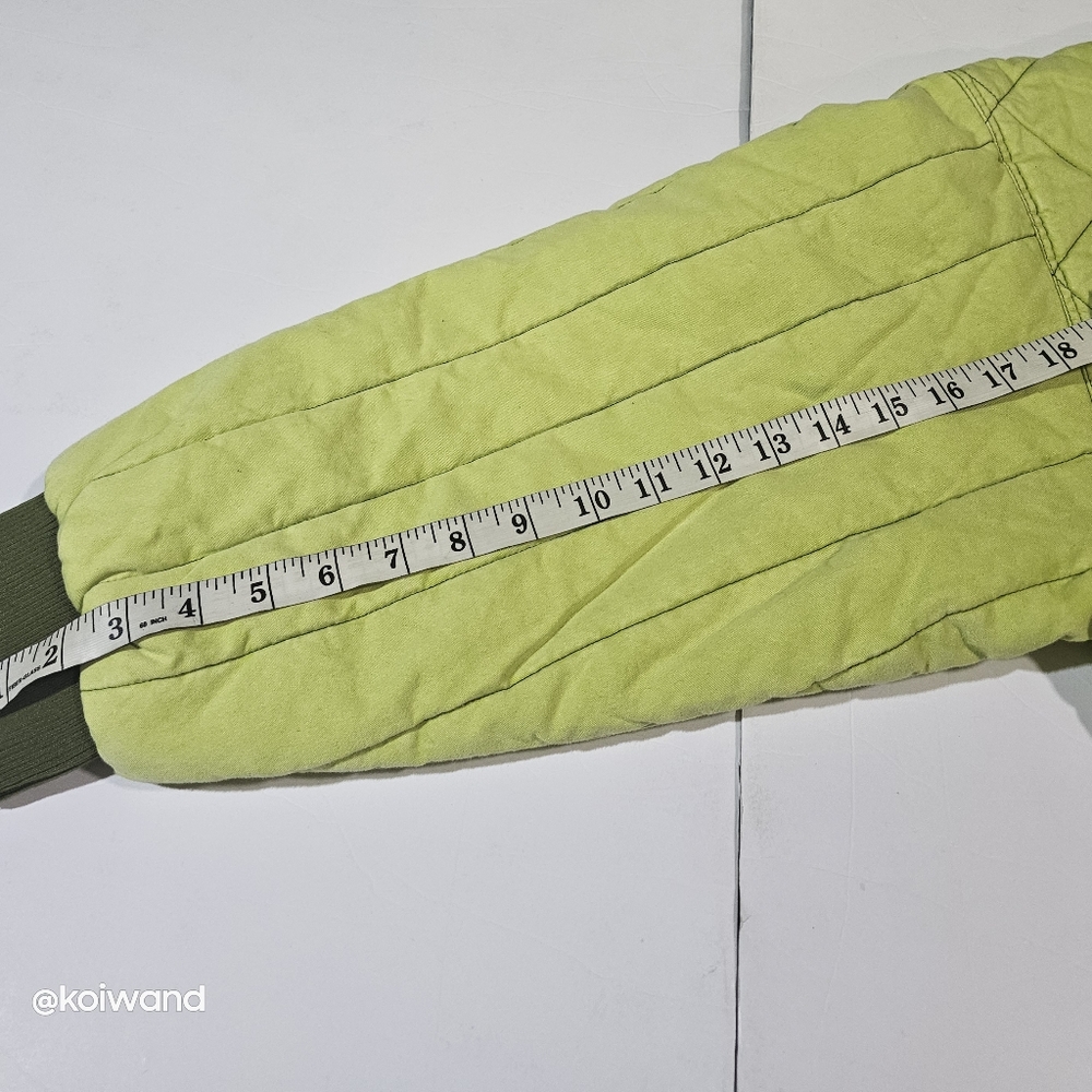 Wild Fable Eccentric Lime Quilted Style Jacket Size XL - Picture 11 of 11